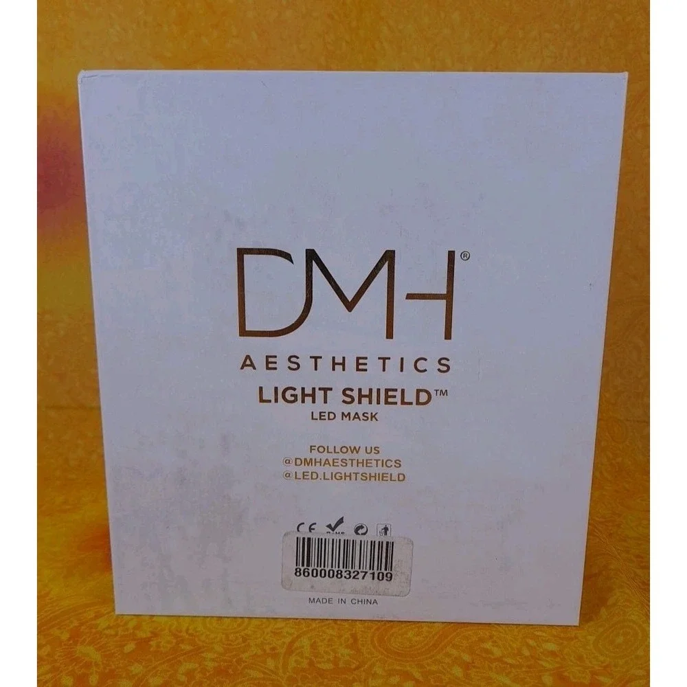 DMH Aesthetics LED Facial Light‎ Shield Mask Anti-Aging Inflammation New In Box